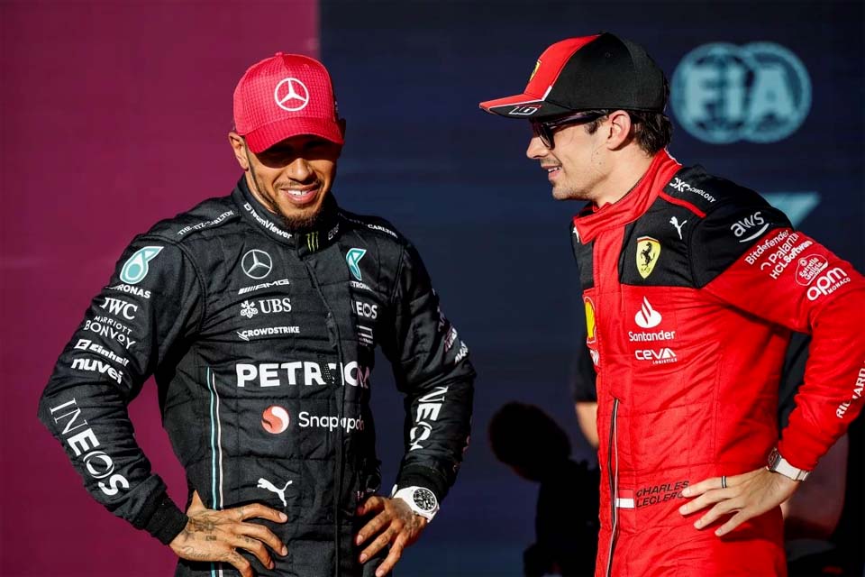 Ações da Ferrari disparam após confirmação da chegada Hamilton