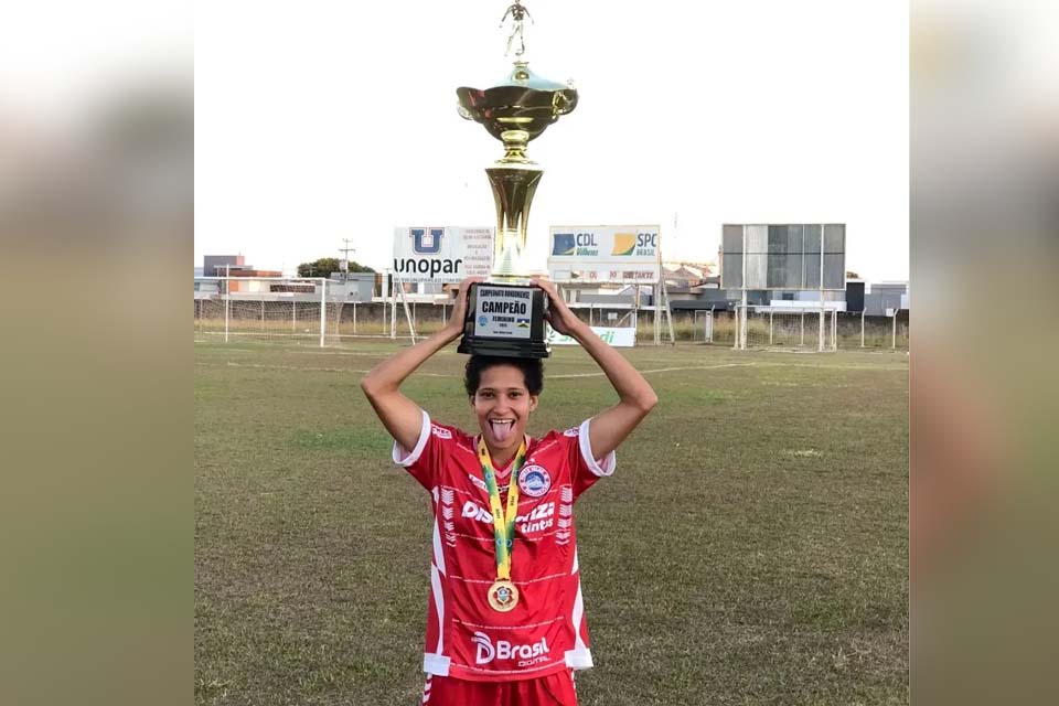 Craque do Campeonato Rondoniense Feminino, Alice Pantoja afirma: 