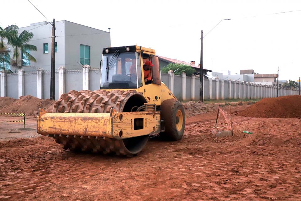 Porto Velho: Obras de infraestrutura seguem em ritmo acelerado mesmo aos domingos