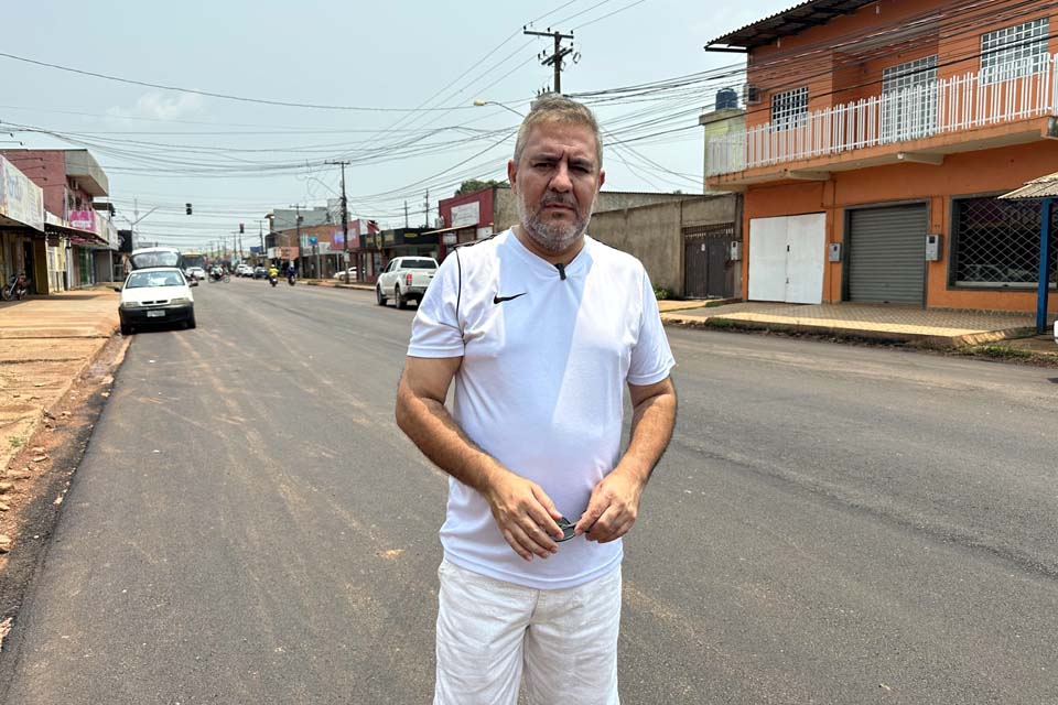 Vereador Everaldo Fogaça celebra revitalização da avenida Calama em Porto Velho