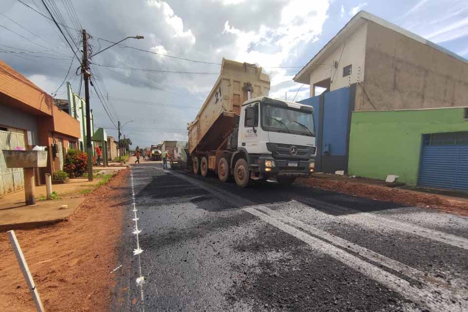 Obras no bairro Igarapé em Porto Velho passam dos 80% de conclusão; investimento é de mais de R$ 17 milhões