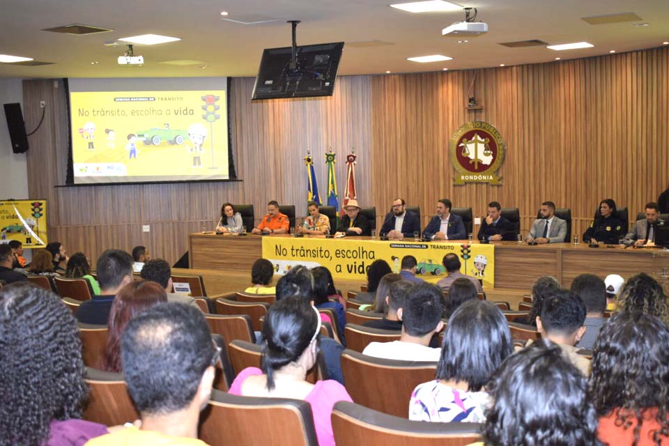 Detran Rondônia realiza Semana Nacional de Trânsito com o tema “No trânsito, escolha a vida”