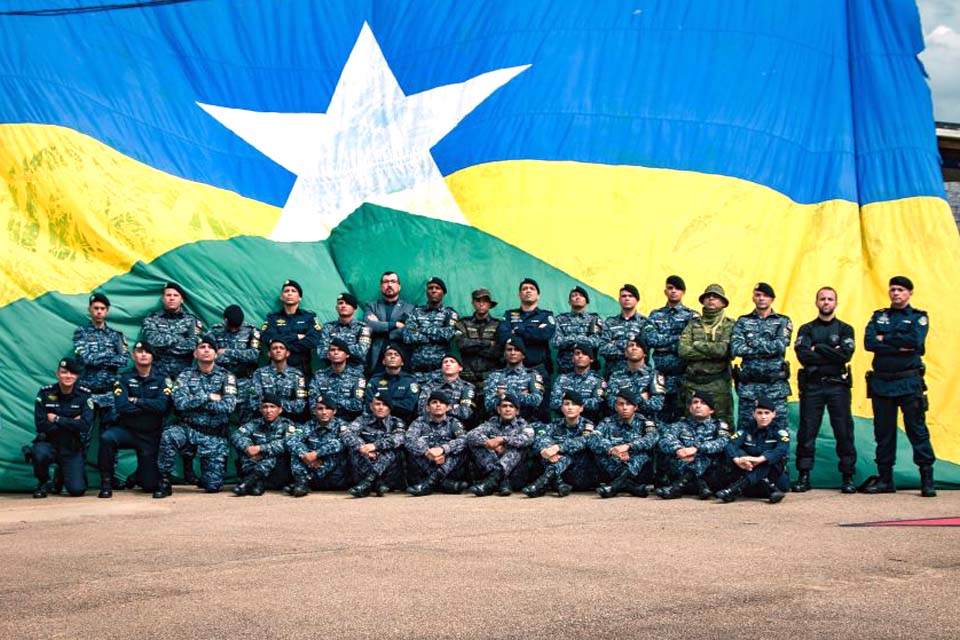 Policiais Militares e profissionais da segurança pública de Rondônia concluem o II Curso de Força Tática