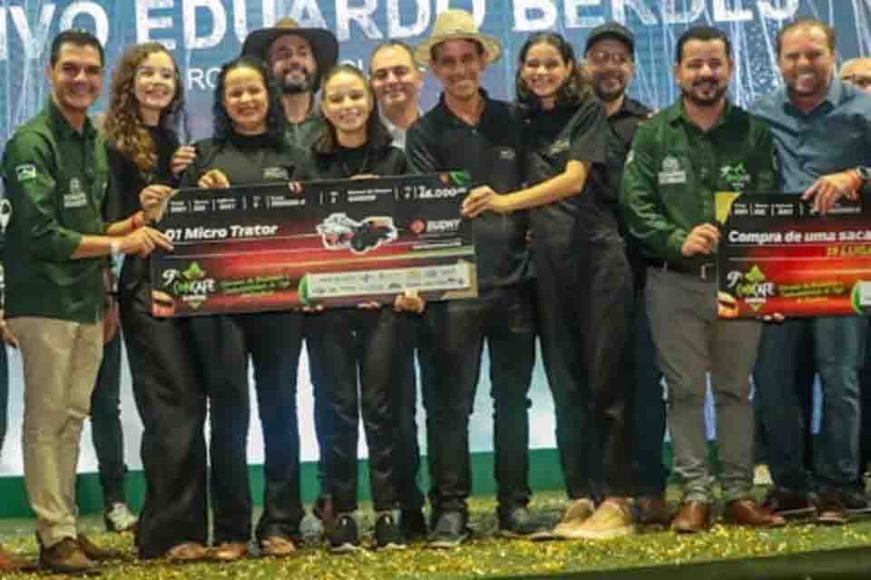 Produtores de café de Rondônia recebem premiação no 9º Concafé, em Cacoal