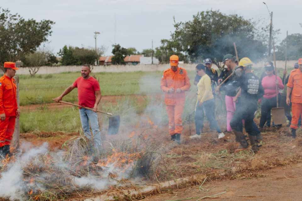 Curso de brigadista prepara profissionais para combate às queimadas em Vilhena