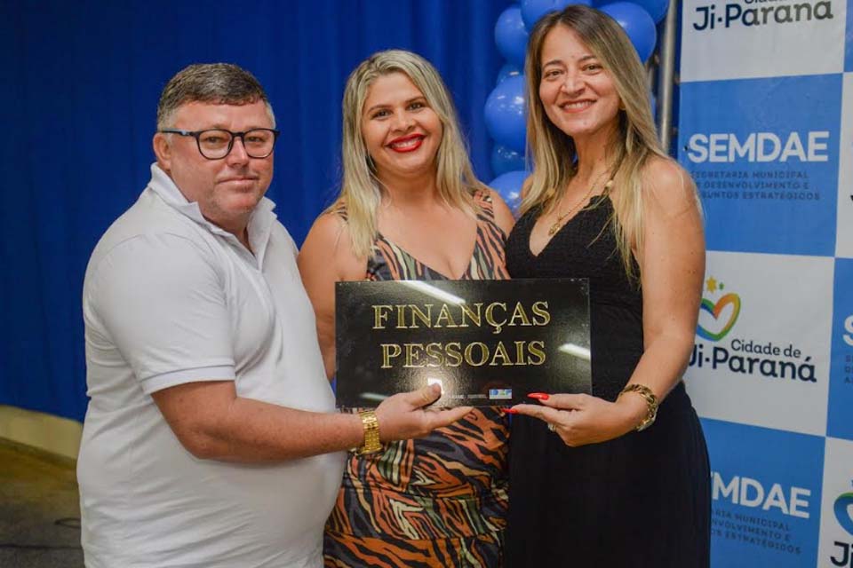 Semdae de Ji-Paraná e Idep realizaram entrega de certificados de cursos profissionalizantes