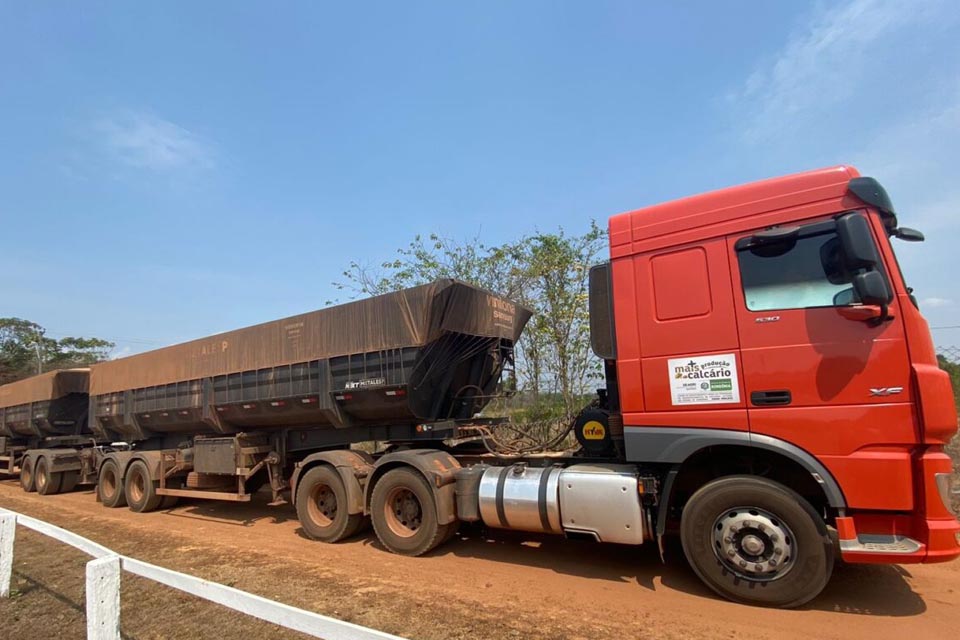 Programa “Mais Produção/Calcário” leva benefícios a produtores rurais de Nova Mamoré e Guajará-Mirim