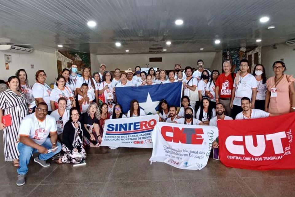 Trabalhadores em Educação de Rondônia participam da II Conferência Nacional Popular de Educação 