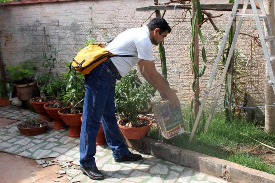 Ações diárias da Semusa reforçam proteção contra Aedes Aegypti em Cacoal