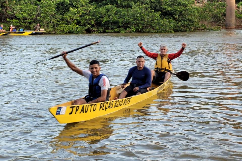 Equipe Perola Negra é campeã no feminino e Grameira de Ji-Paraná no masculino no 12º Barco Cross