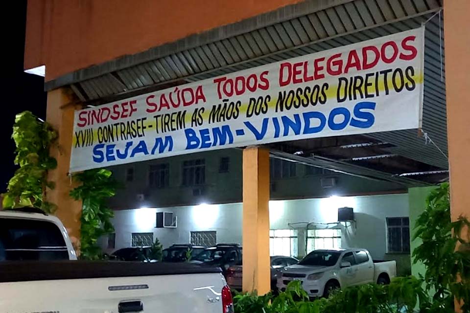 Tudo preparado para o XVIII Congresso do Sindsef que inicia nesta quarta (17) em Porto Velho