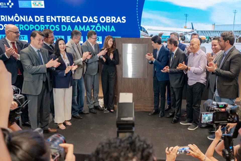 Prefeito Hildon Chaves participa da entrega das obras de melhorias e expansão no aeroporto de Porto Velho