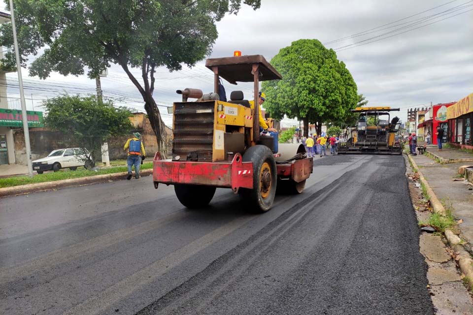 Porto Velho conta com diversas frentes de serviços de infraestrutura nesta quarta-feira (16)