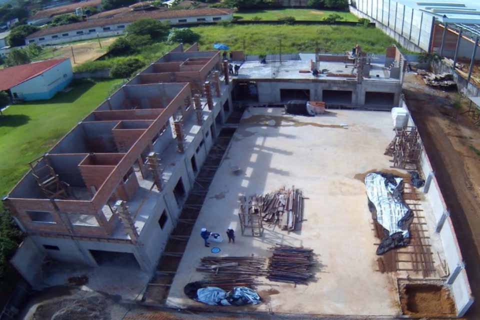 Obras do novo quartel do Corpo de Bombeiros em Machadinho avançam para fortalecer segurança na região