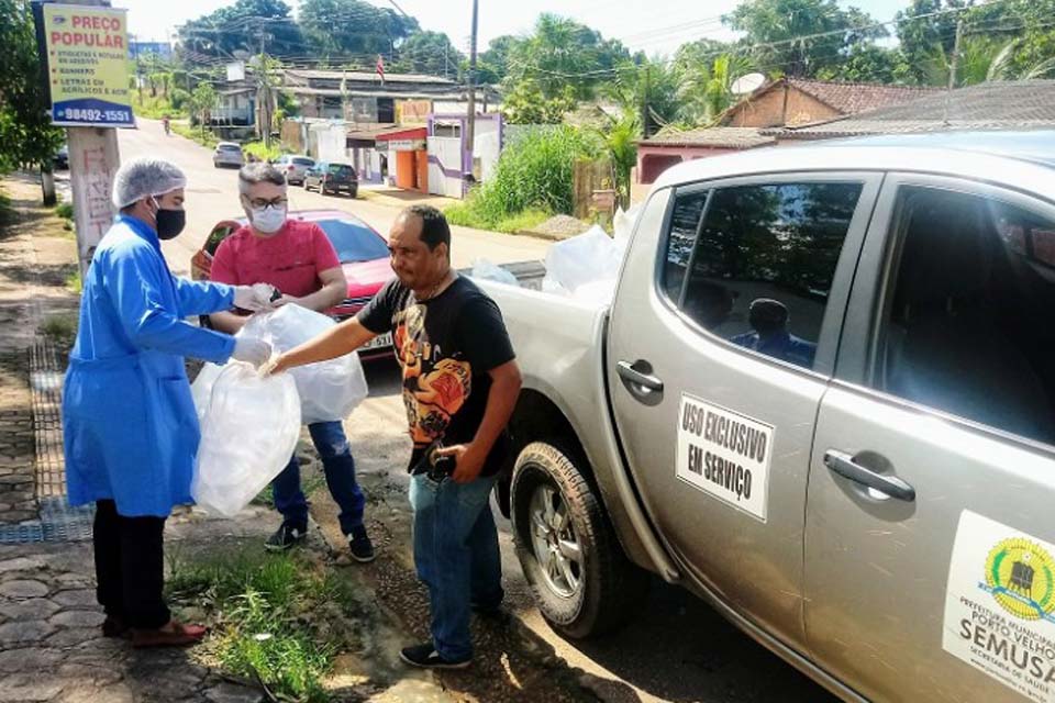 Semusa recebe doação de máscaras para o enfrentamento ao Covid-19