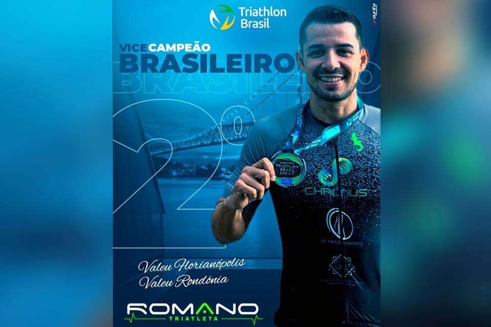 Rondoniense leva vice-campeonato de triatlo em SC e chega a quinto pódio fora de RO