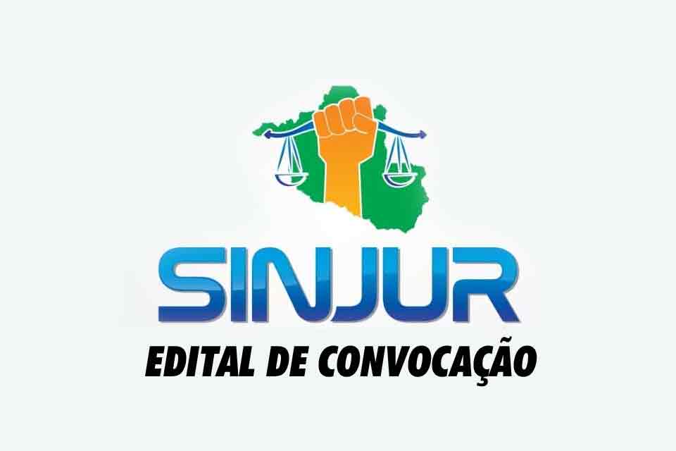 SINJUR - Edital de Convocação n° 002/2025