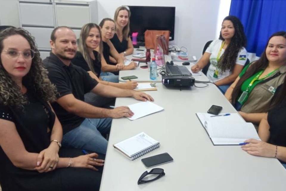 Equipe da secretaria de meio ambiente de Rolim de Moura passa por treinamento com técnicos da SEDAM