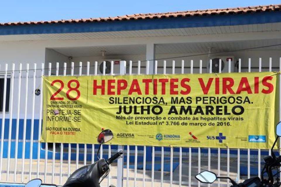 Secretaria Municipal de Saúde de Ji-Paraná realiza reforça combate às hepatites virais