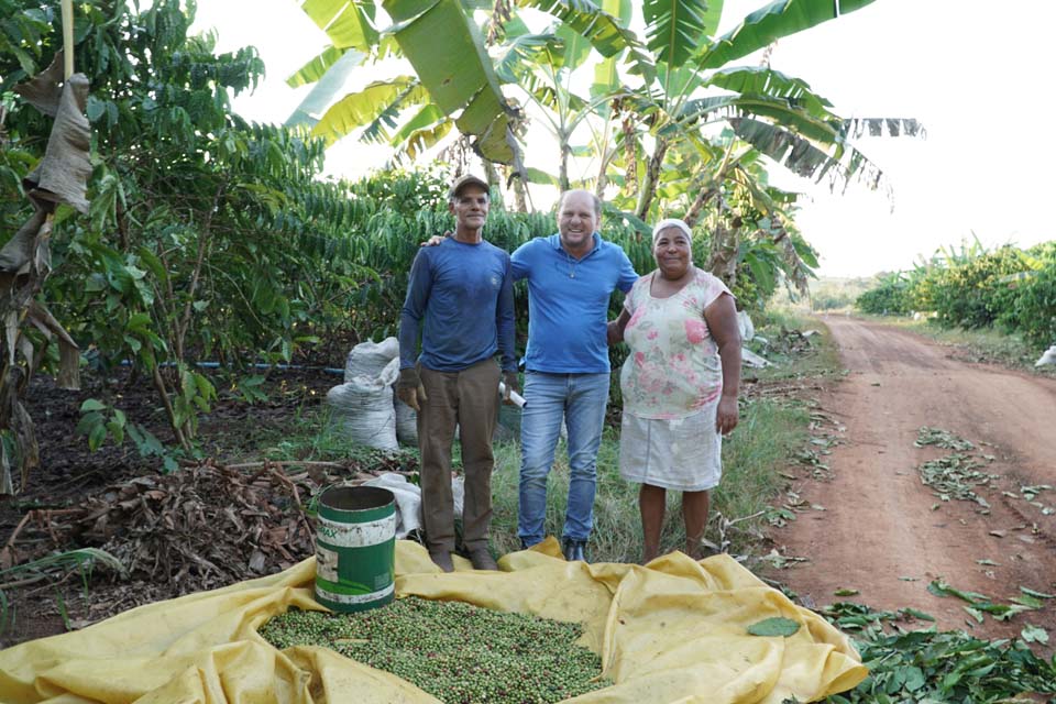 Cafeicultura rondoniense é destaque no desenvolvimento do estado com geração de emprego e renda, afirmou Cirone Deiró