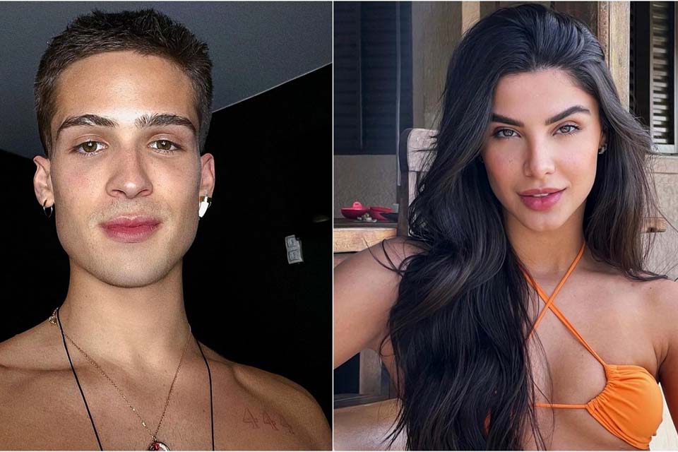 João Guilherme é flagrado em clima de romance com Gabi Versiani em festa de Carnaval