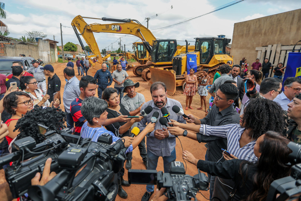 Prefeitura de Porto Velho retoma obras na avenida Rio de Janeiro; ordem de empenho foi assinada pelo prefeito Hildon Chaves