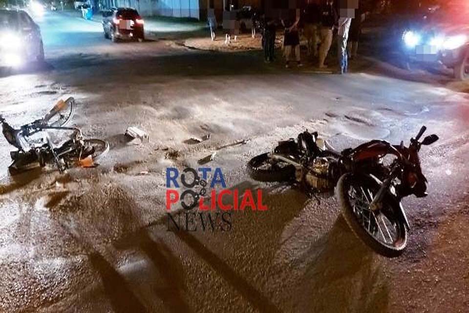 Ciclista avança preferencial e provoca acidente na BR-174