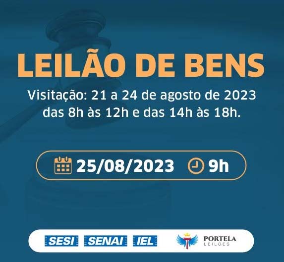 FIERO promove leilão de bens móveis em Rondônia