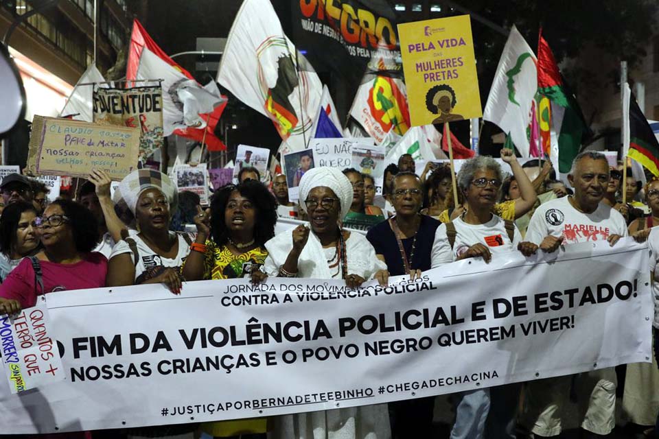 Movimento negro protesta em todo o país contra violência policial