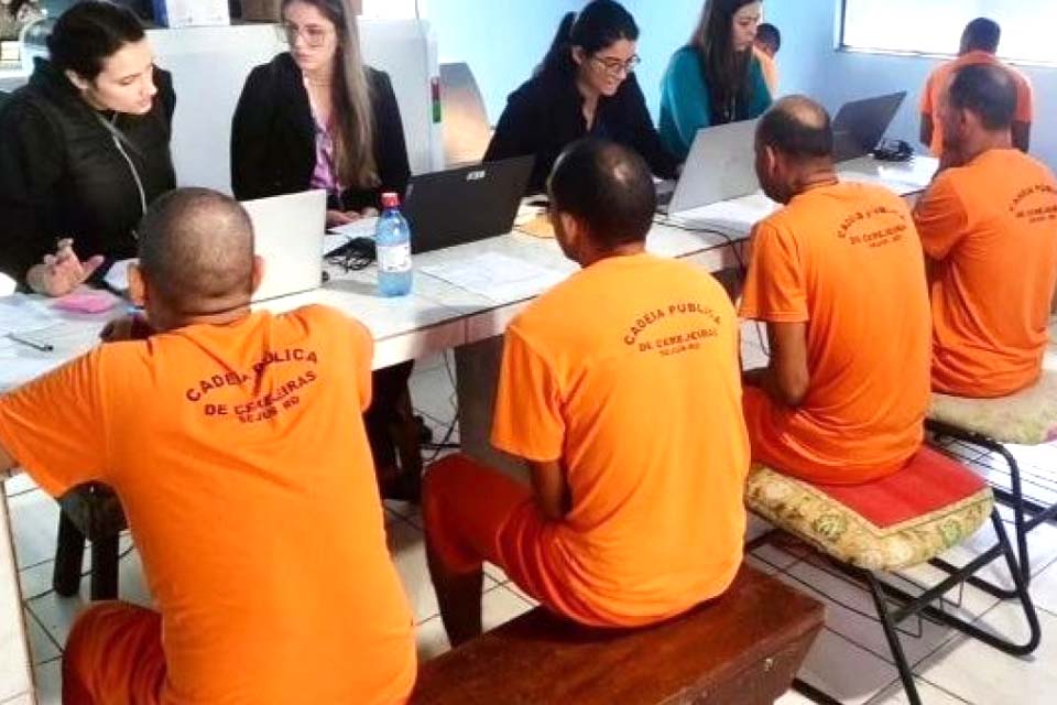 Detentos em Cerejeiras Recebem Atendimento Jurídico da Defensoria Pública