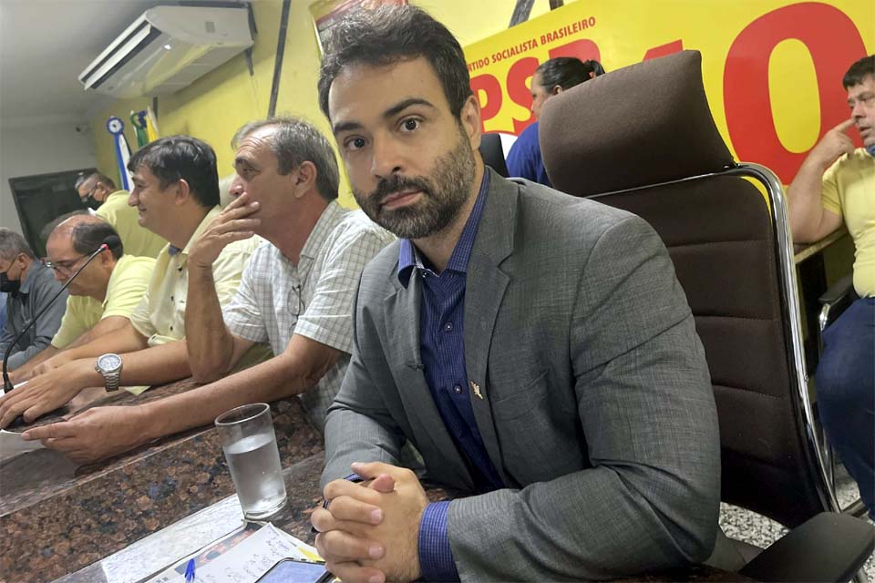 PSB confirma pré-candidatura de Vinicius Miguel ao Governo de Rondônia