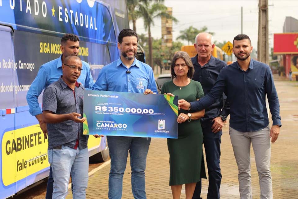 Delegado Camargo destina R$ 350 mil para compra de van para transporte de pacientes de Hemodiálise em Alto Paraíso