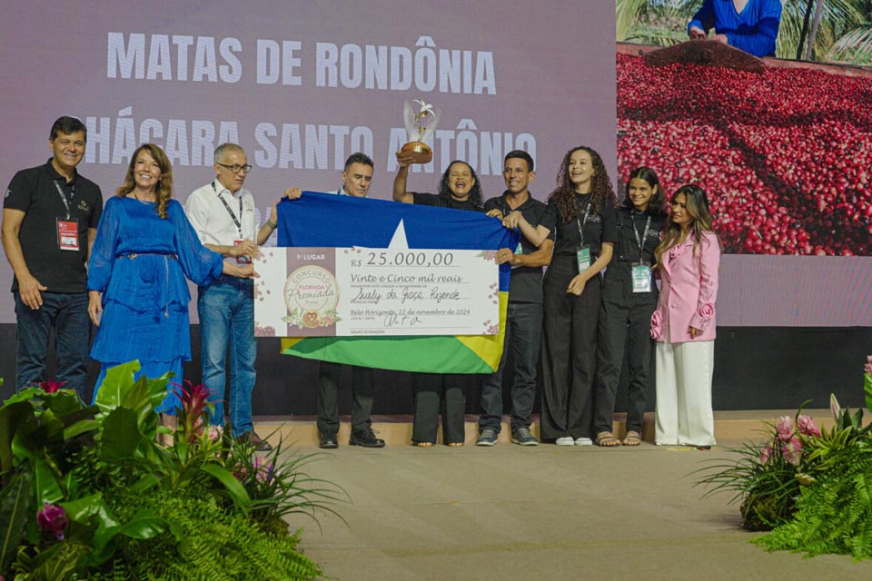 Produtores de Rondônia são destaque no concurso Florada Premiada na Semana Internacional do Café