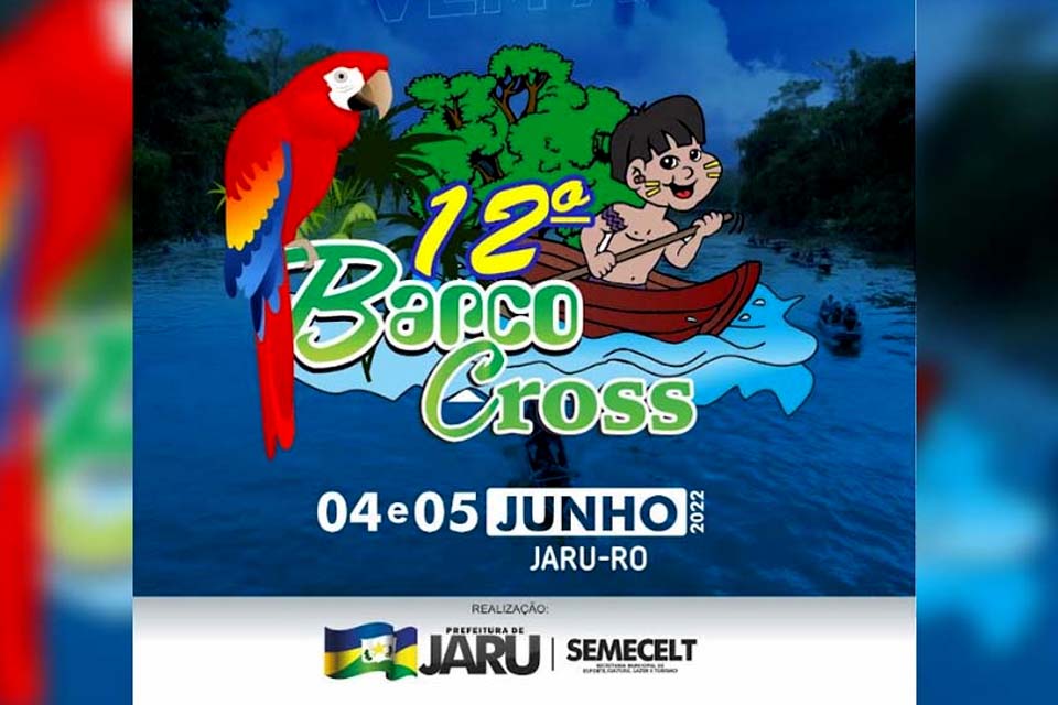 12ª edição do Barco Cross começa hoje e se estende domingo, 05, em Jaru