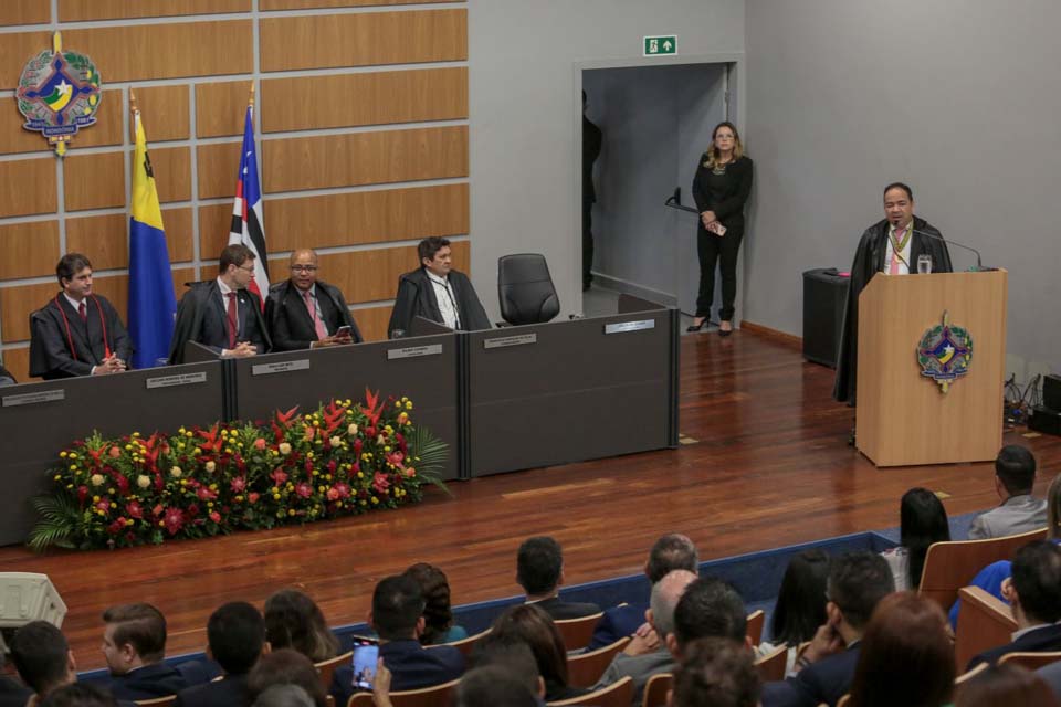 Prefeitura de Porto Velho prestigia posse do novo conselheiro do TCE-RO