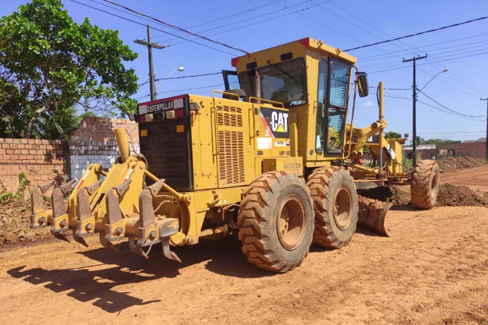 Porto Velho: Obras de pavimentação são iniciadas na Rua Nilton de Azevedo 