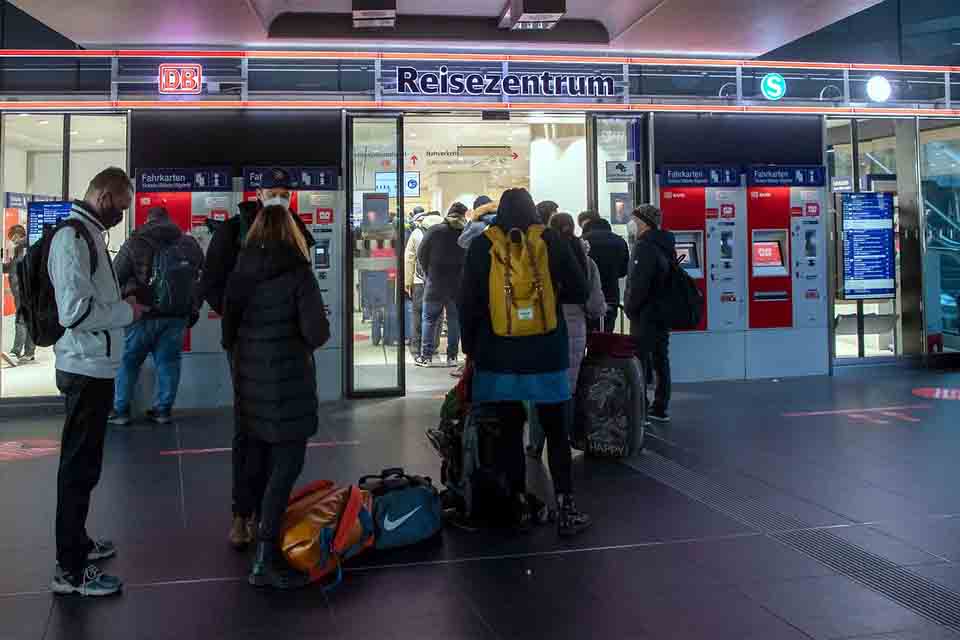 Mau tempo cancela transportes na Alemanha e na Escócia