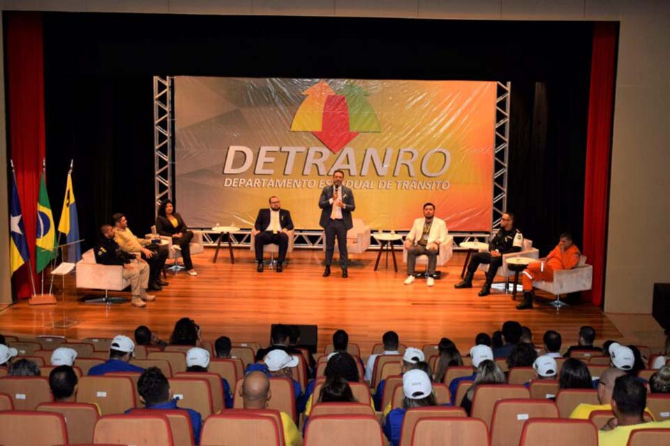 Detran Rondônia realiza abertura oficial do Maio Amarelo