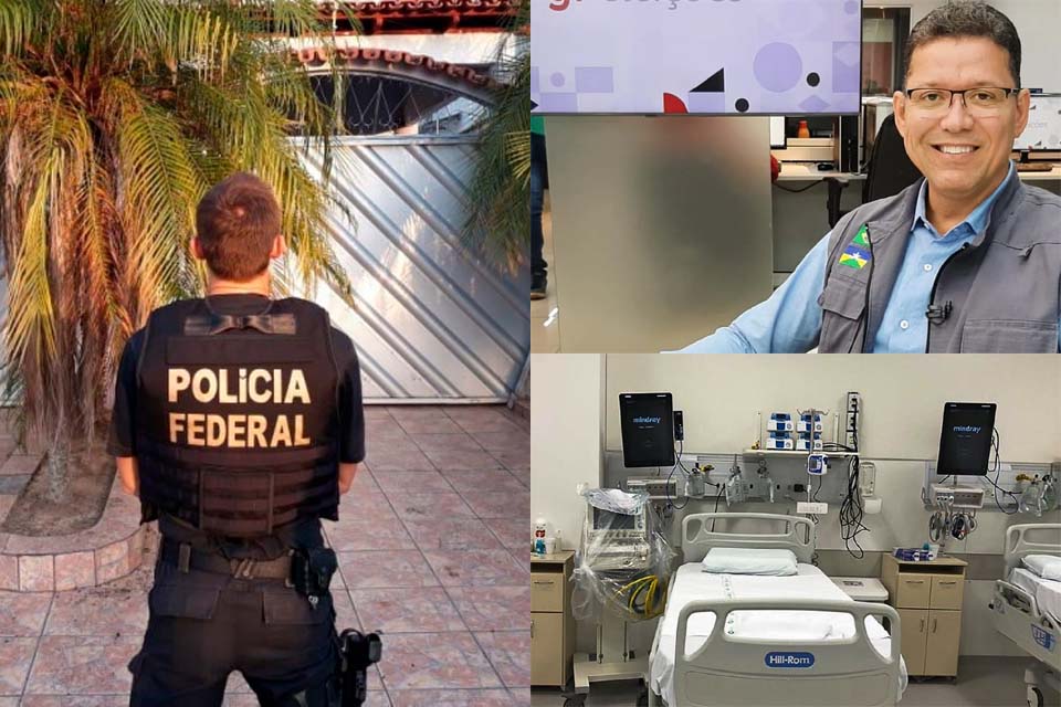 Em menos de 72 horas PF faz três operações em Rondônia; governador não decidiu 100% do secretariado; e o vírus volta com força 