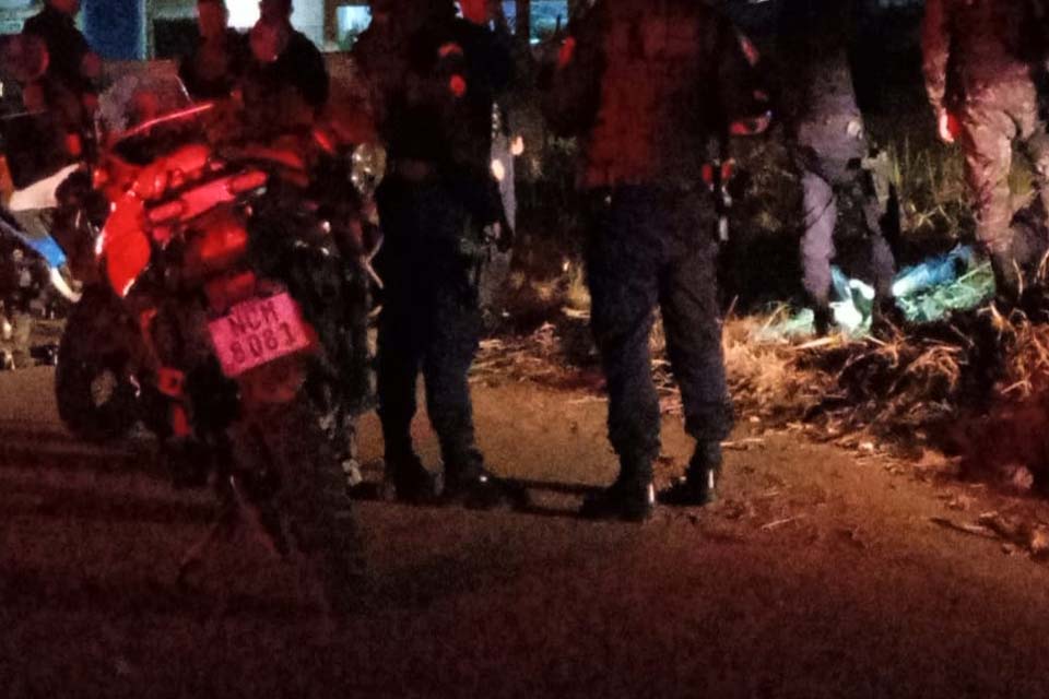 Policial Militar sofre queda da moto durante perseguição em Porto Velho