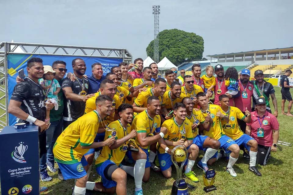  Brasil conquista Copa América de Society em épica final contra a Argentina