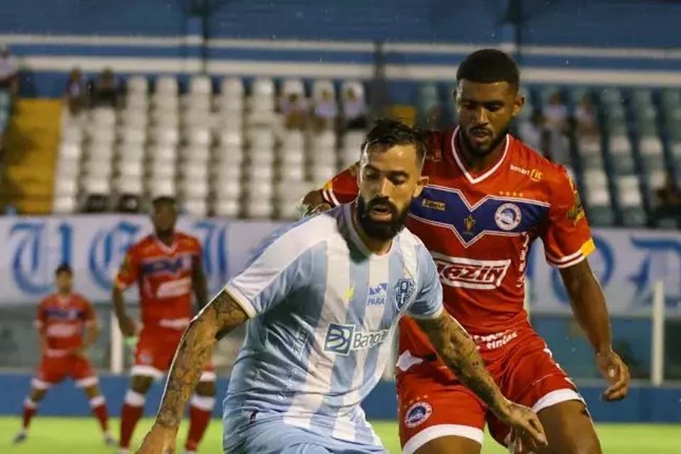 Gazin Porto Velho é eliminado nos pênaltis pelo Paysandu na Copa Verde