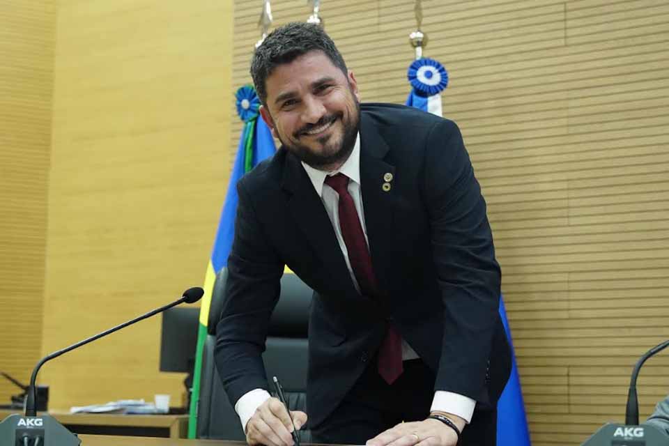 Deputado Jean Mendonça foi eleito o novo Corregedor Parlamentar da Assembleia Legislativa de Rondônia