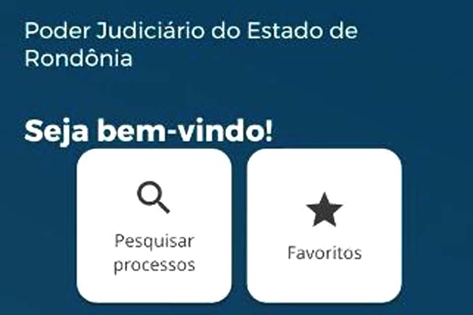 Aplicativo do TJ de Rondônia tem mais duas novas funcionalidades