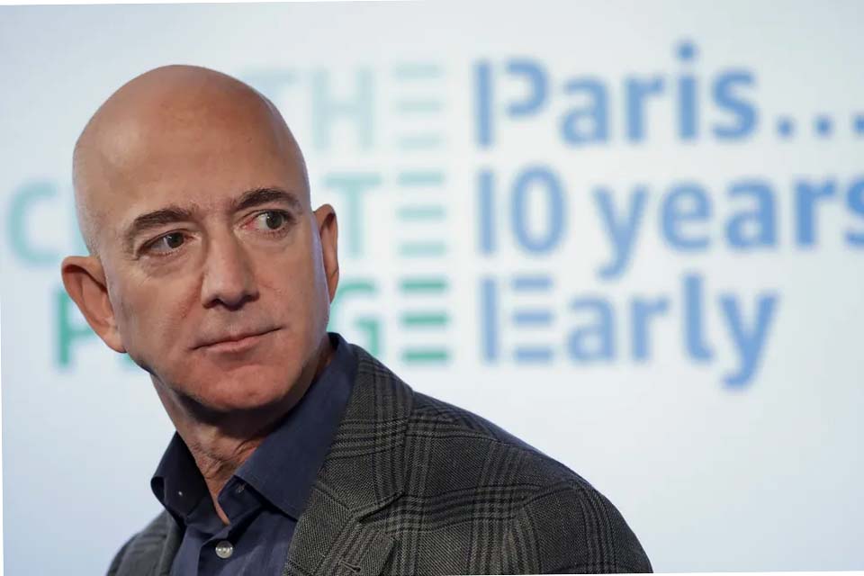 Jeff Bezos diz a TV americana que vai doar maior parte de sua fortuna para caridade