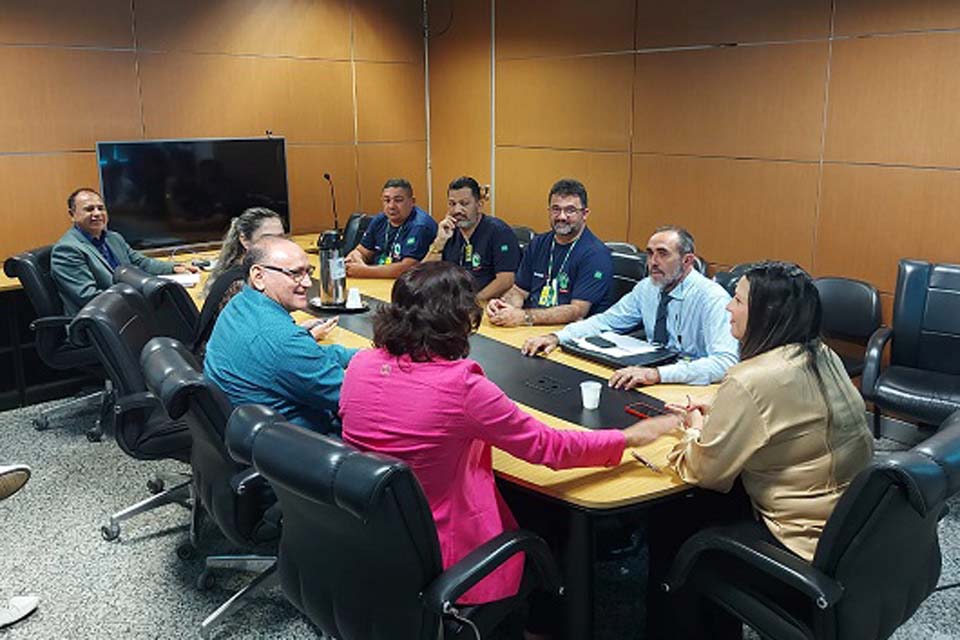 Sindicato dos Vigilantes de Rondônia-SINTESV-RO se reúne com representantes do Governo para discutir vigilantes nas escolas