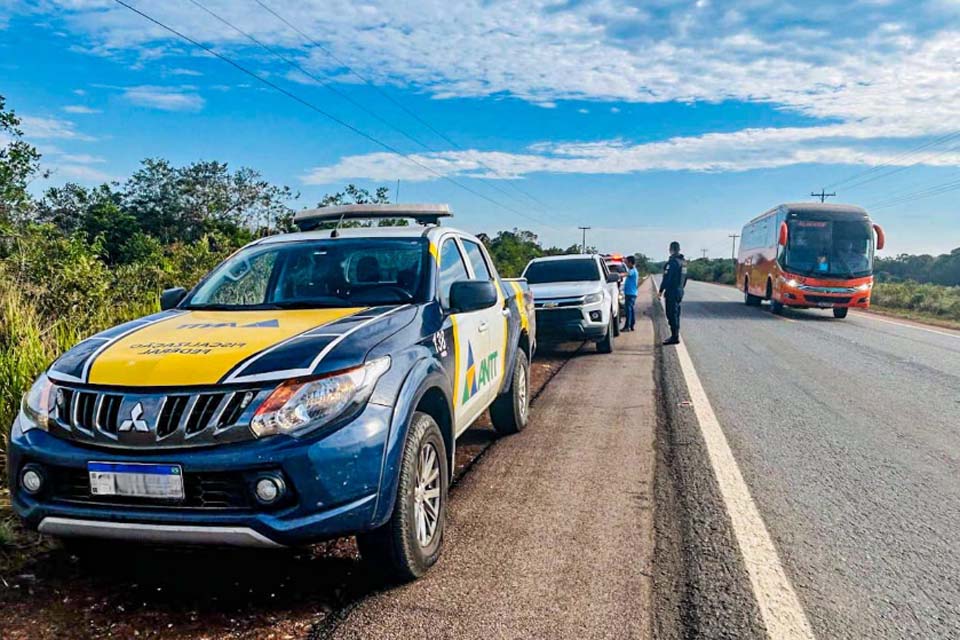 Fiscalizações promovem segurança e regularidade no transporte intermunicipal e interestadual