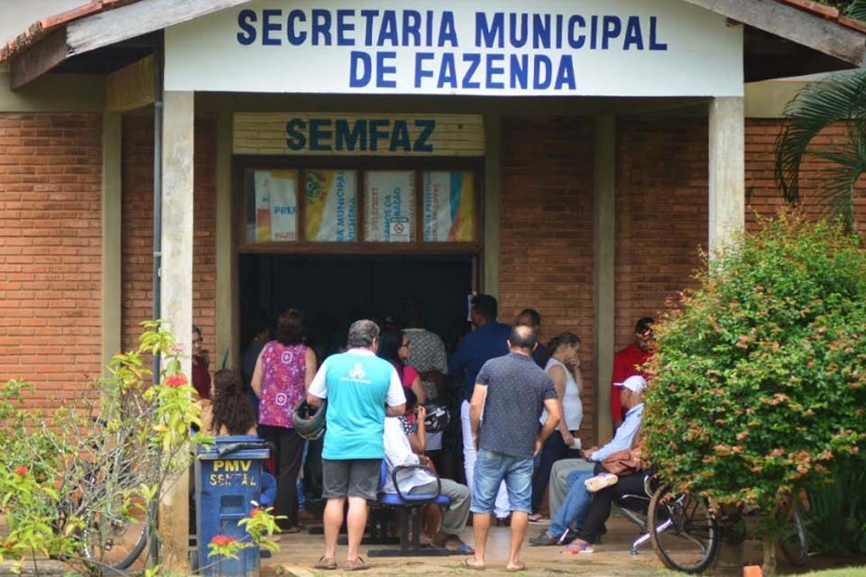 IPTU: Prefeitura estende horário de funcionamento da Semfaz até as 17h