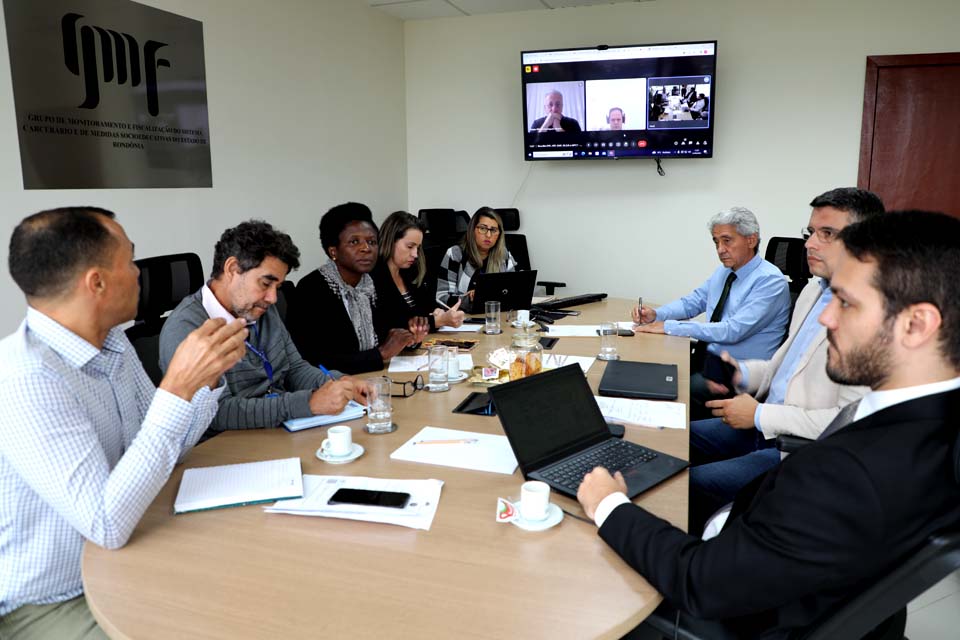 Reunião para debater situação em presídios do Estado é realizada no Tribunal de Justiça de Rondônia