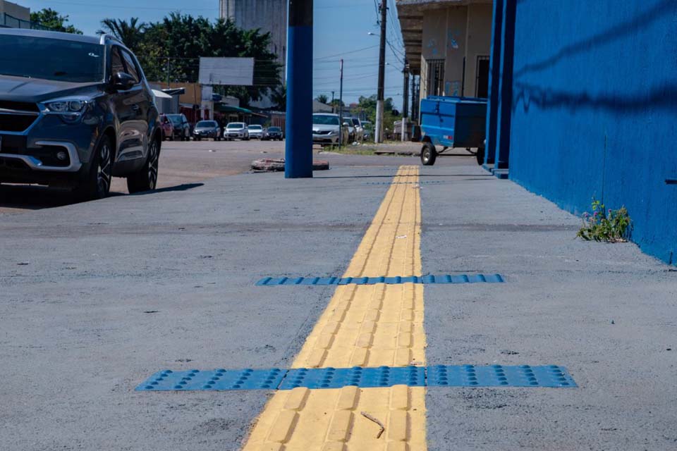 Construção de calçadas em Porto Velho segue normas de padronização